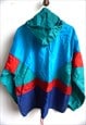 VINTAGE RAINCOAT, PARKA WITH HOOD, RAIN JACKET