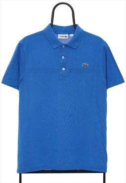 Vintage Lacoste Sport Blue Polo Shirt Mens