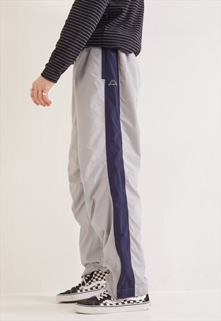VINTAGE KAPPA JOGGERS GREY