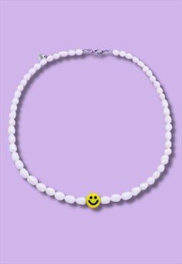Pearl necklace smiley