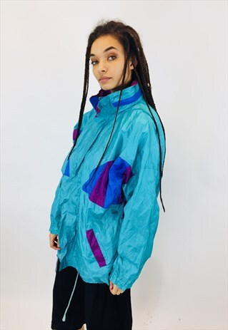 VINTAGE FESTIVAL 80S RAVE WATERPROOF MAC
