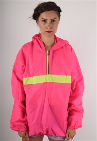 VINTAGE WINDBREAKER MADE IN ITALY SIZE XL (915)