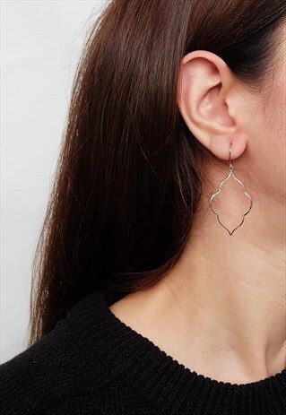 LEAF STERLING SILVER EARRING