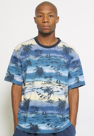 VINTAGE FILA HAWAIIAN T-SHIRT