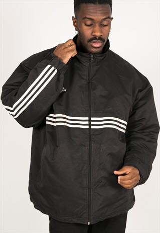 VINTAGE 80'S USA ADIDAS SPORT THIN PARKA / S0714