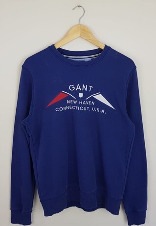 VINTAGE GANT SWEATSHIRT NAVY BLUE