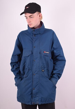 BERGHAUS MENS VINTAGE JACKET XL GREEN 90'S