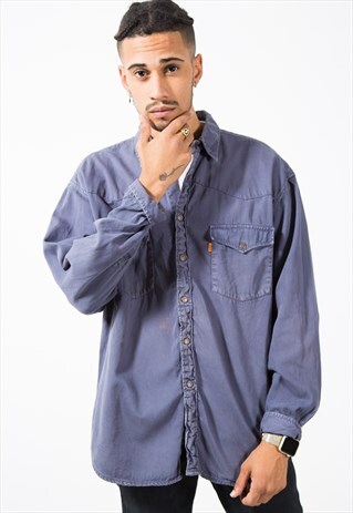 VINTAGE 80S LEVI'S SHIRT / S5324