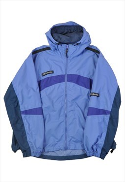 Columbia Jacket Waterproof Blue Ladies XL
