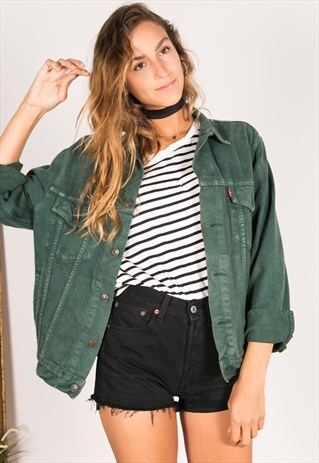 VINTAGE 80S LEVIS COLOURED JACKET / C501