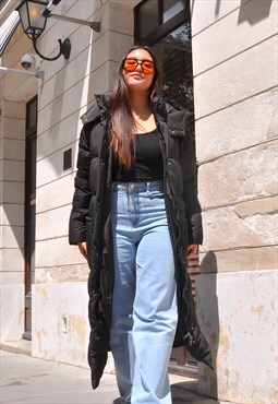 Premium Puffer in Black 