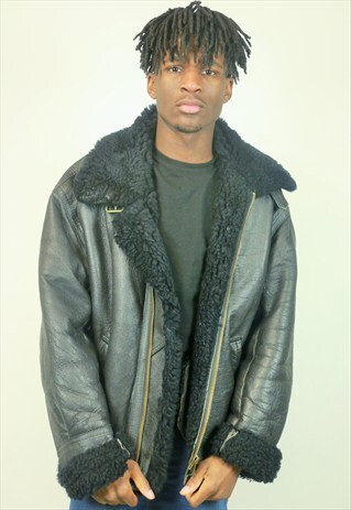 VINTAGE AMAZING LEATHER COAT