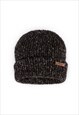 HAND KNITTED STYLE BEANIE FISHERMAN HAT CUTE KNIT ECO GREY
