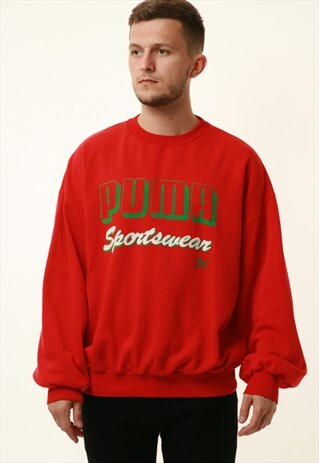 90S VINTAGE OLDSCHOOL PUMA SPORTWEAR SWEATSHIRT 16129