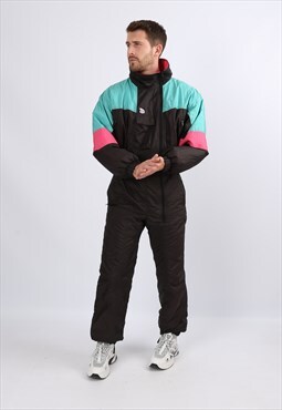 Vintage Ski Suit 80's Ski Adventures M 40" Short Length (82M