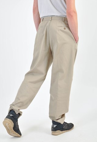 VINTAGE TROUSERS IN BEIGE