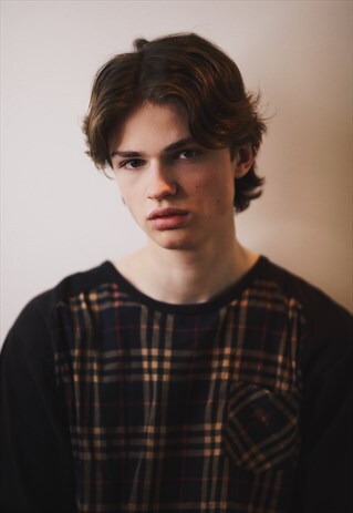 VINTAGE BURBERRY LONG SLEEVE T SHIRT TOP