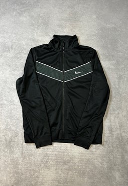 Vintage Nike Track Jacket Embroidered Logo Full Zip Jacket