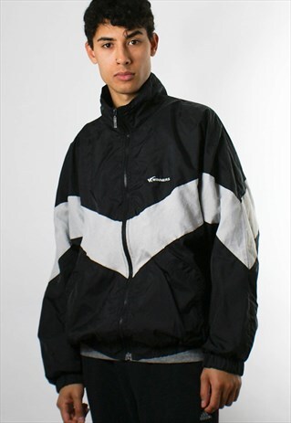 VINTAGE SHELL JACKET WINDBREAKER BOMBER JACKET
