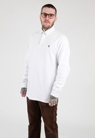 90S POLO RALPH LAURREN RUGBY JERSEY