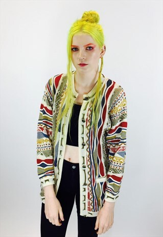 GORGEOUS BOHO KNITTED WOOL CARDIGAN