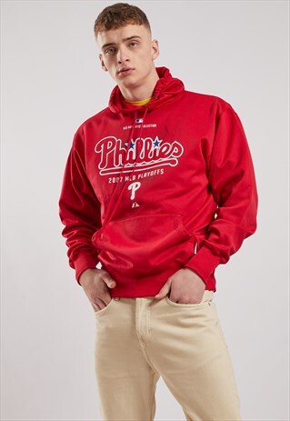 VINTAGE MAJESTIC PHILLIES HOODIE