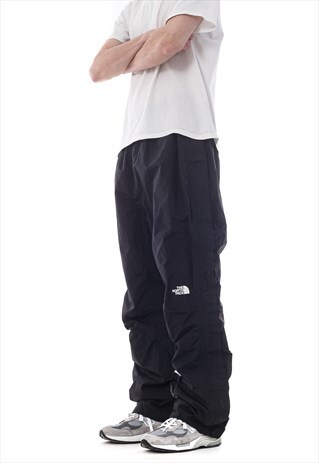 VINTAGE THE NORTH FACE PANTS SKI SHELL BLACK