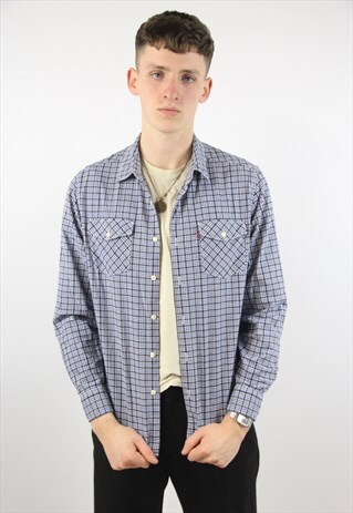 VINTAGE LEVI'S CHECK SHIRT