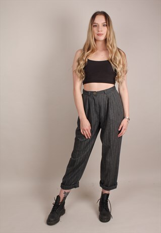 VINTAGE HIGH WAISTED TROUSERS ASM1754