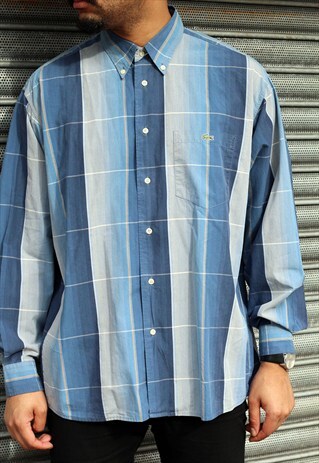 VINTAGE STRIPED LACOSTE SHIRT
