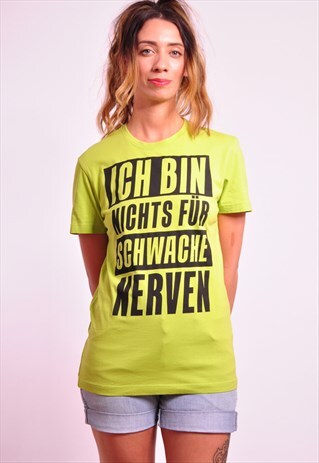 VINTAGE PRINTED GERMAN T-SHIRT