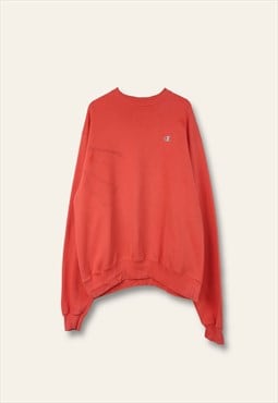 Vintage Champion Sweatshirt Classic in Orange L