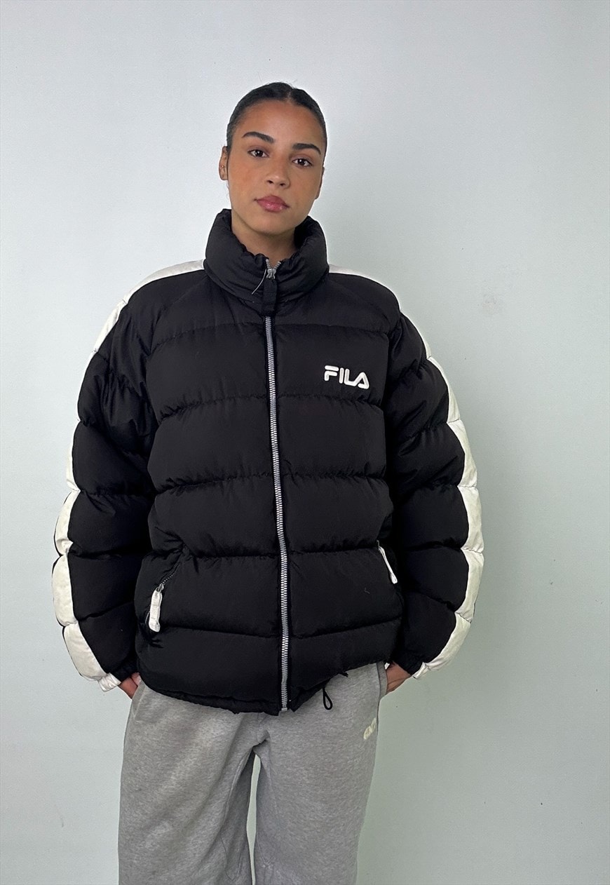 Fila puffer hot sale jacket vintage