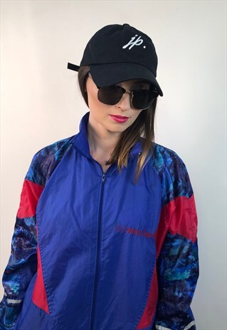 90S NEW LINE PURPLE JACKET WINDBREAKER VINTAGE