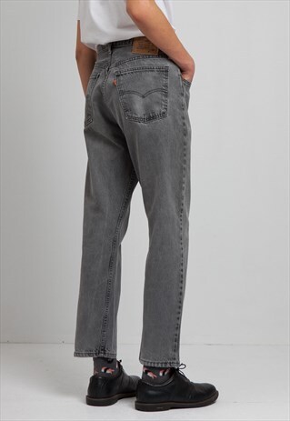 VINTAGE GREY LEVI'S 615 FIT DENIM JEANS