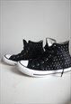 VINTAGE LEATHER CONVERSE ALL STAR SNEAKERS SHOES TRAINERS