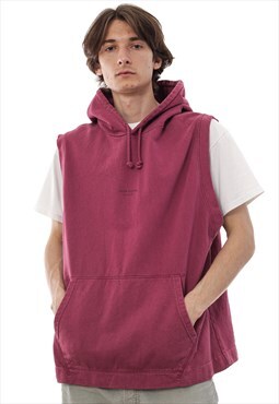ACNE STUDIOS Odario Sweatshirt Sleeveless Oversized Pink