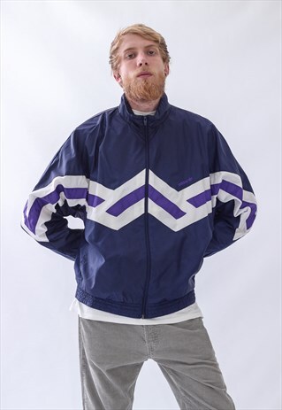 VINTAGE MENS ADIDAS TRACK SUIT TEAM WINDBREAKER JACKET