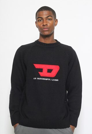 VINTAGE DIESEL LOGO JUMPER
