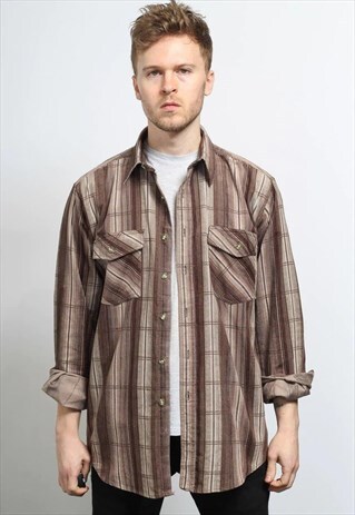 VINTAGE CORDUROY CORD SHIRT