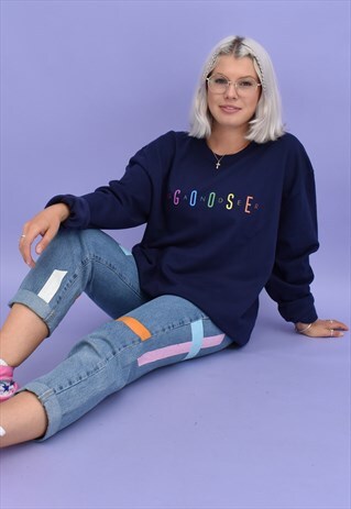 G&G UNISEX NAVY GG SWEAT