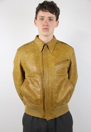 VINTAGE LEATHER JACKET