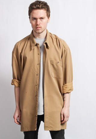 VINTAGE OVERSIZED CORDUROY SHIRT