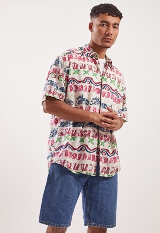 VINTAGE PATTERNED FESTIVAL SHIRT