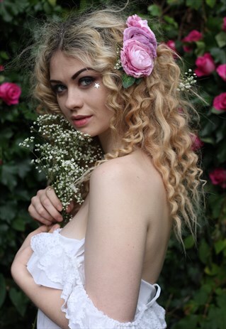 FLOWER HAIR CLIP