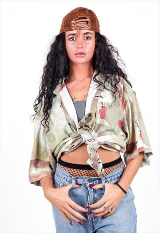 VINTAGE PATTERNED SHIRT S1092
