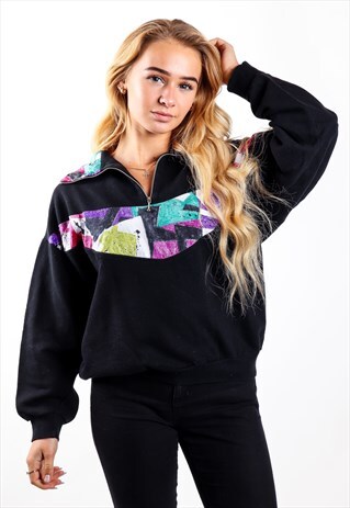 VINTAGE 1/4 ZIP SWEATSHIRT SW255