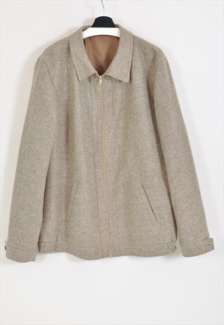 VINTAGE 80'S MAC COAT IN BEIGE
