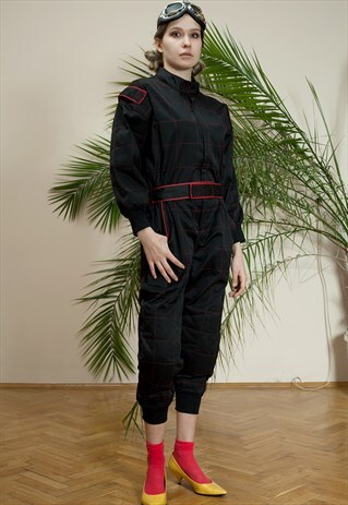 ABSOLUTELY AMAZING VINTAGE, BLACK JUMPSUIT FROM THE 90S