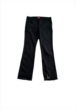 Mens 00s Dickies trousers workwear W32 black